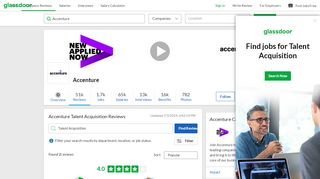 
                            5. Accenture Talent Acquisition Reviews | Glassdoor