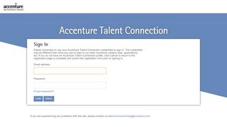 
                            3. Accenture Talent Connection - Avature