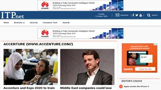 
                            1. Accenture (www.accenture.com/) - Articles about ... - ITP.net