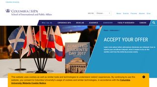 
                            4. Accept Your Offer | Columbia SIPA