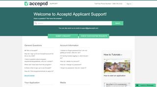 
                            6. Acceptd Support