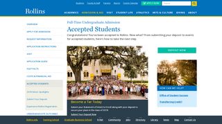 
                            6. Accepted Students | Full-Time Undergraduate Admission | Rollins ...