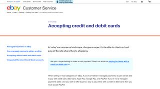 
                            4. Accepting credit and debit cards | eBay