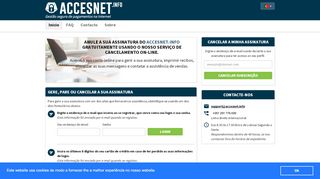 
                            6. AccesNet.info, gestão segura dos seus pagamentos