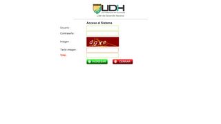 
                            4. Acceso al Sistema - Universidad de Huanuco login