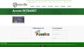 
                            1. Acceso INTRANET - Antavilla SchoolAntavilla School