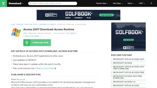 
                            5. Access 2007 Download: Access Runtime - Free download and ...