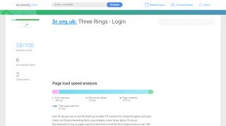 
                            5. Access 3r.org.uk. Three Rings - Login