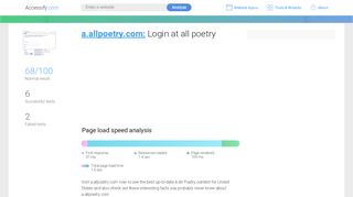 
                            8. Access a.allpoetry.com. Login at all poetry