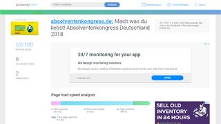 
                            7. Access absolventenkongress.de. Mach was du …