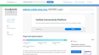 
                            11. Access adams.wada-ama.org. ADAMS Login - accessify.com