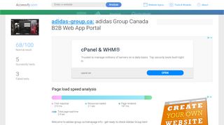 
                            9. Access adidas-group.ca. adidas Group Canada B2B Web App Portal