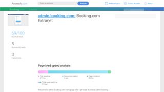 
                            8. Access admin.booking.com. Booking.com Extranet