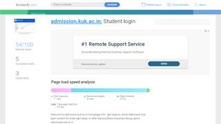 
                            7. Access admission.kuk.ac.in. Student login - …