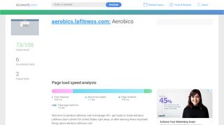 
                            5. Access aerobics.lafitness.com. Aerobics