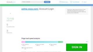 
                            7. Access aetna.voya.com. Account Login