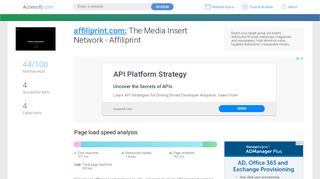 
                            9. Access affiliprint.com. The Media Insert Network - Affiliprint