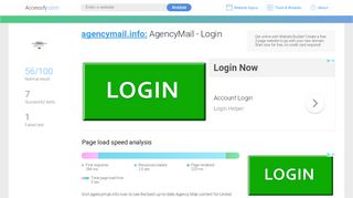 
                            5. Access agencymail.info. AgencyMail - Login