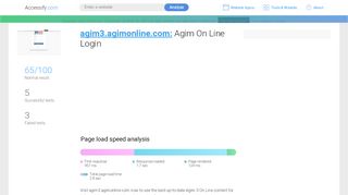 
                            1. Access agim3.agimonline.com. Agim On Line Login