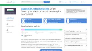 
                            5. Access akademiet.itslearning.com. Login: Select …