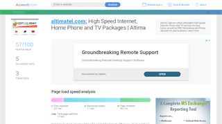 
                            9. Access altimatel.com. High Speed Internet, Home …