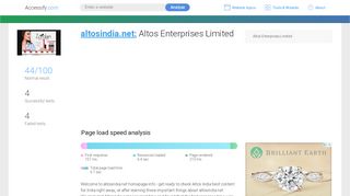 
                            3. Access altosindia.net. Altos Enterprises Limited