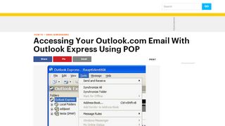 
                            5. Access an Inbox.com Email Account in Outlook Express - Lifewire
