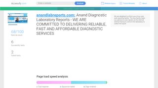 
                            4. Access anandlabreports.com. Anand Diagnostic Laboratory ...