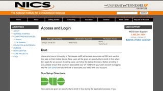 
                            2. Access and Login | National Institute for Computational Sciences