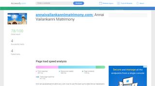 
                            1. Access annaivailankannimatrimony.com. Annai Vailankanni ...