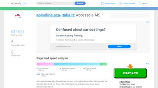 
                            1. Access aolonline.axa-italia.it. Accesso a AIS