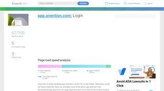 
                            4. Access app.avention.com. Login