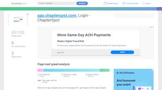 
                            6. Access app.chapterspot.com. Login - ChapterSpot