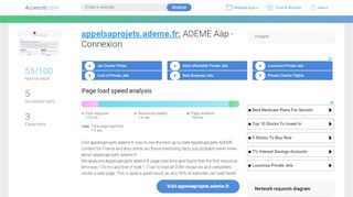 
                            9. Access appelsaprojets.ademe.fr. ADEME Aàp - Connexion