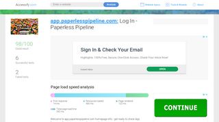 
                            3. Access app.paperlesspipeline.com. Log In - …