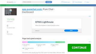 
                            7. Access app.purechat.com. Pure Chat - Dashboard