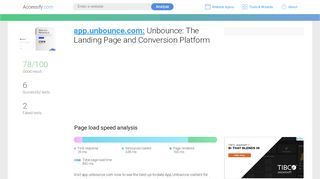 
                            2. Access app.unbounce.com. Unbounce: The Landing Page and ...