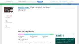 
                            2. Access ashlink.com. Save Time—Go Online - ASHLink