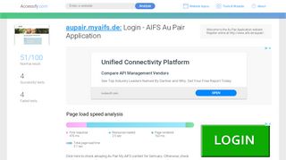 
                            3. Access aupair.myaifs.de. Login - AIFS Au Pair Application