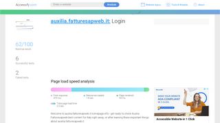 
                            3. Access auxilia.fatturesapweb.it. Login - accessify.com