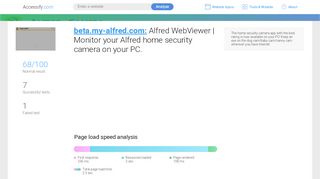 
                            9. Access beta.my-alfred.com. Alfred WebViewer | …