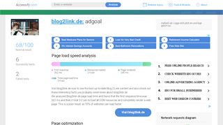 
                            8. Access blog2link.de. adgoal - accessify.com