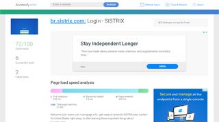 
                            3. Access br.sistrix.com. Login - SISTRIX