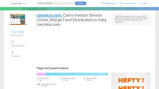 
                            6. Access camskra.com. Cams Investor Service Centre, Mutual ...