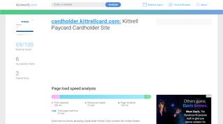 
                            8. Access cardholder.kittrellcard.com. Kittrell Paycard ...