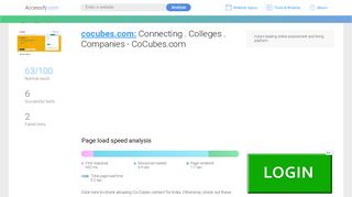 
                            6. Access cocubes.com. Connecting . Colleges . Companies ...