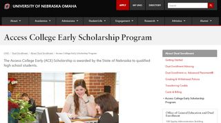 
                            3. Access College Early Scholarship Program - University of Nebraska ...