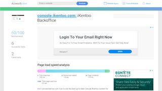 
                            6. Access console.ikentoo.com. iKentoo Backoffice