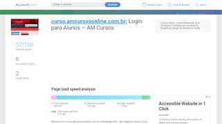 
                            2. Access curso.amcursosonline.com.br. Login para Alunos — AM ...