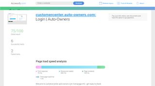 
                            7. Access customercenter.auto-owners.com. Login | Auto-Owners